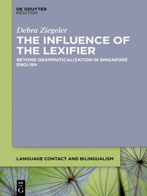 cover image of The Influence of the Lexifier